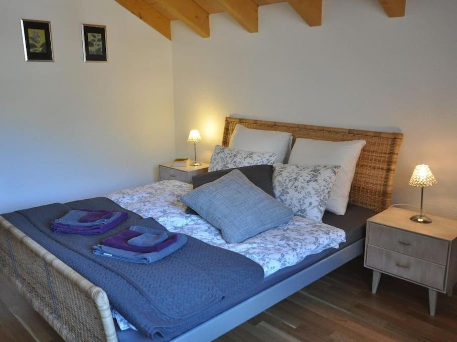 Charming Penthouse Lägenhet Lauterbrunnen Exteriör bild