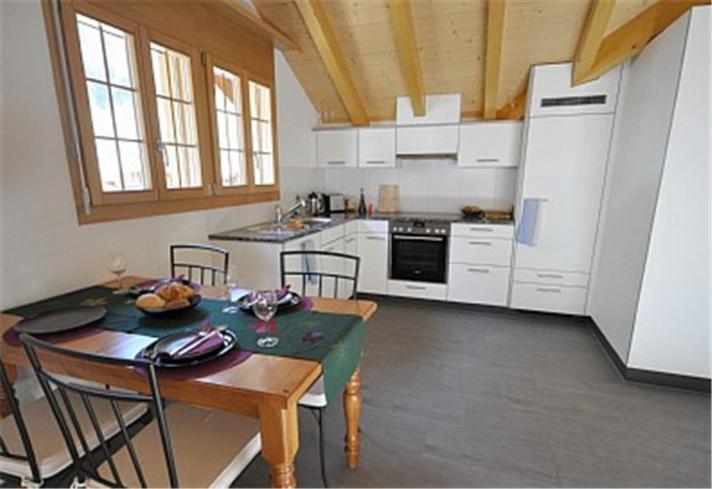 Charming Penthouse Lägenhet Lauterbrunnen Rum bild